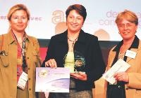 Catherine Pierce (GN Netcom-Jabra), Isabelle Bussel (Sitel France), Francine Bonnard (Groupe Sup de Co Amiens).