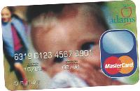 LaSer accompagne déjà des clients à l'étranger. Ici, la carte cobrandée Adams et Mastercard au Royaume-Uni.