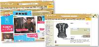 Lors de la diffusion de la série, l'internaute clique sur le chemisier de l'actrice, puis est redirigé vers le catalogue en ligne de Quelle.