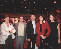 Dominique Fèvre (Marketing Direct), Roland André (SNCD), Eric Trousset (Mediapost), Céline Baumann (La Poste), Stéfanie Moge-Masson (Marketing Direct).