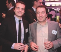 Frank Desvignes (BNP Paribas) et Roland André (SNCD).