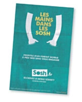 Pour être en phase avec les jeunes, Sosh offre un accès à la data, à la VoIP, et des SMS en illimité.
