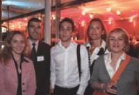 Béatrice Poumerie, Patrick Russo, Massimo Piredda, Géraldine Beaufils et Catherine Spencer (LaSer).
