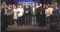 Les lauréats des Trophées Marketing 2009 et les trois Hommes Marketing de l'Année.