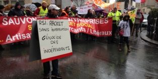 Les petits patrons descendent dans la rue pour revendiquer une baisse des charges