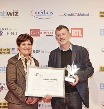 Les Pros ont du talent 2017: Gilles Chatras remporte le premier prix pour sa politique de prévention de risque routier