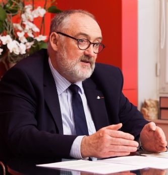 Patrick Liébus, président de la Capeb: "Il y a des points d'accord et de désaccord avec Emmanuel Macron"