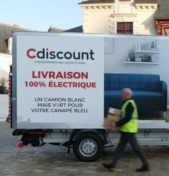 Cdiscount propose une livraison verte à Paris et Bordeaux