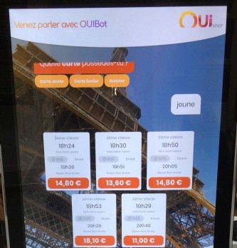 OUI.sncf lance une campagne pilotée par l'intelligence artificielle