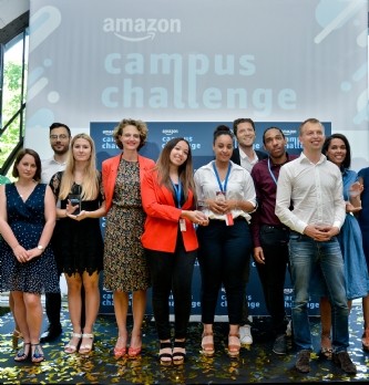 Carrés Futés et Montpellier business School remportent l'Amazon Campus Challenge