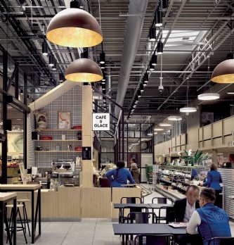 Le "eat-in-store", une tendance en pleine ascension