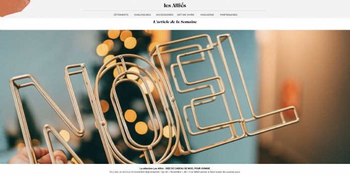 Les Alliés, la marketplace 100% mode masculine durable