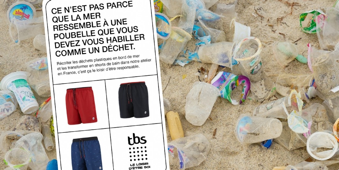 TBS recycle sa pub sur le recyclage