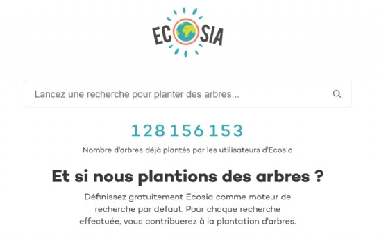 Les grands succès d'Ecosia à travers le monde