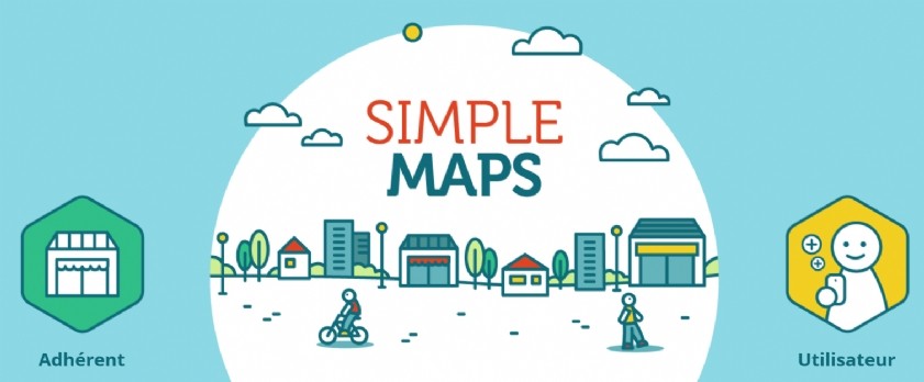 Simple Maps, l'appli qui géolocalise les commerçants responsables