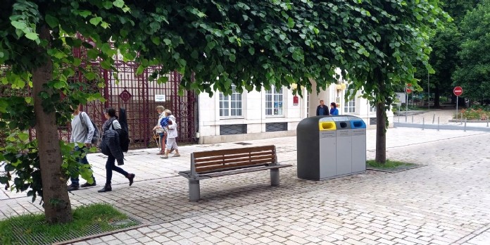 Amiens teste le tri en centre-ville