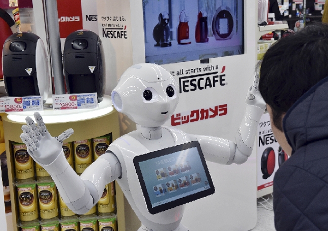 Les robots envahissent les magasins