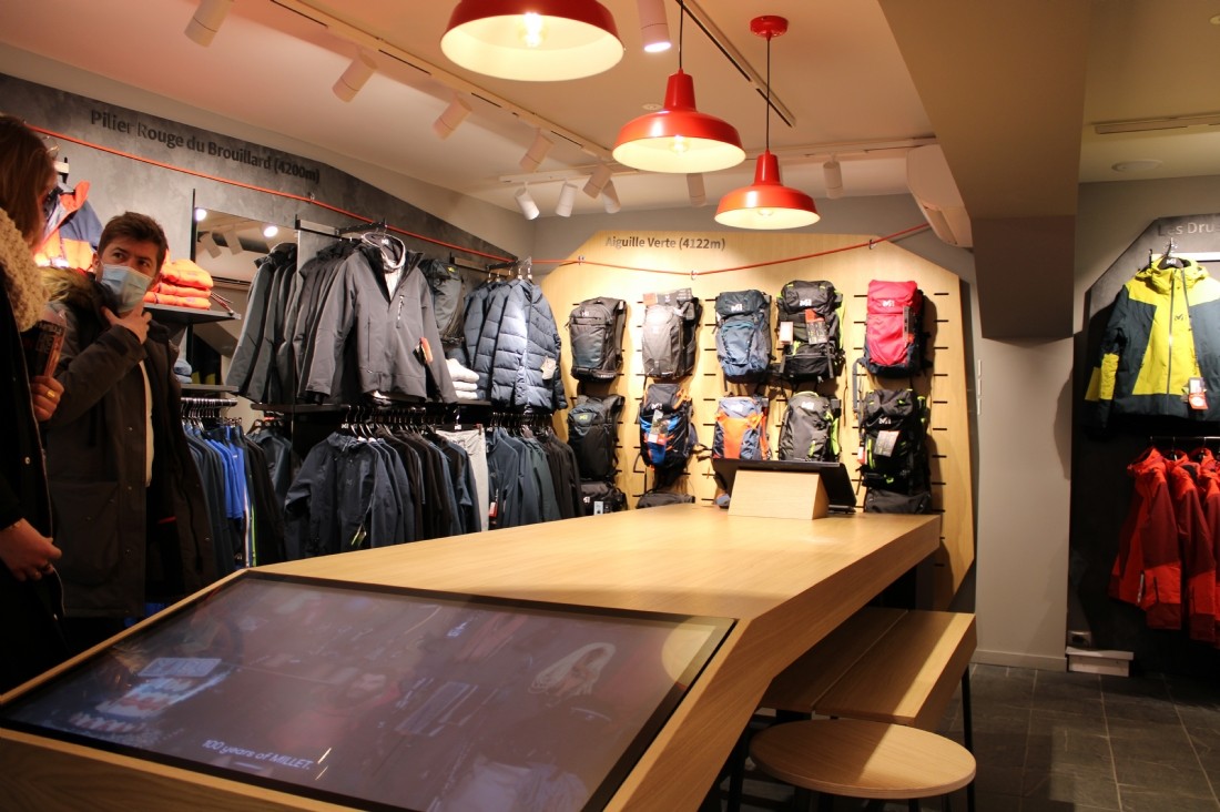 L'enseigne Millet inaugure son flagship à Chamonix