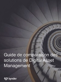 Couverture Guide de comparaison des solutions de DAM