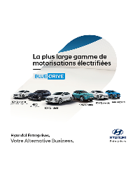 Couverture Découvrez notre brochure sur la plus large gamme de motorisations électrifiées