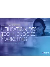 Couverture PERSPECTIVES B2B : UTILISATION DES TECHNOLOGIES MARKETING
