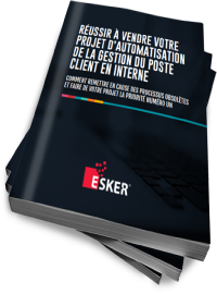 Couverture Réussir à vendre votre projet d'automatisation de la gestion du poste client en interne