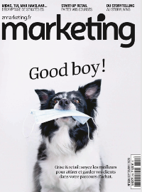 Couverture version numérique du Magazine Marketing