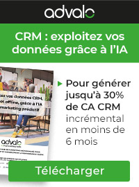 Couverture livre blanc CRM : 25 cas d’usages pour exploiter vos données grâce à l’IA et au marketing prédictif