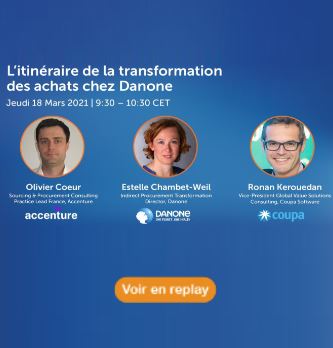 L'itinéraire de la transformation des achats chez Danone
